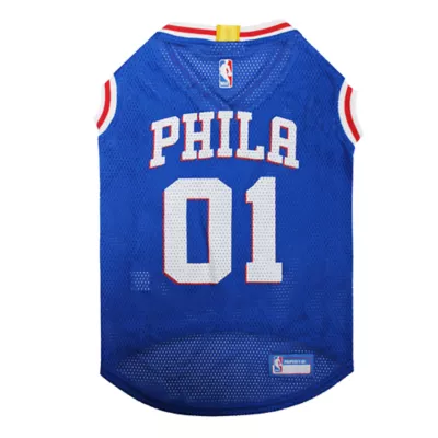 Pets First Philadelphia 76ers Mesh Jersey - Image 1