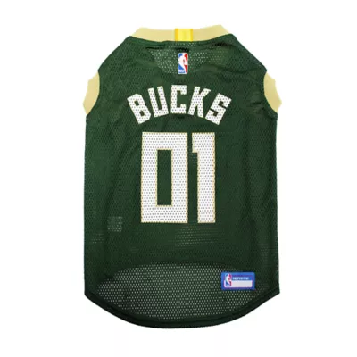 Pets First Milwaukee Bucks Mesh Jersey - Image 1