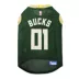 Pets First Milwaukee Bucks Mesh Jersey image thumbnail 1