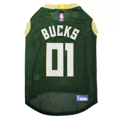 Pets First Milwaukee Bucks Mesh Jersey - Image 1
