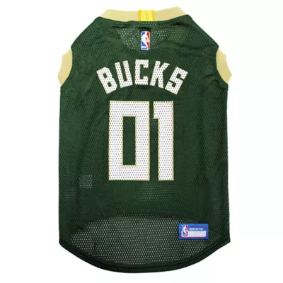 Product Pets First Milwaukee Bucks Mesh Jersey