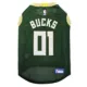 Product Pets First Milwaukee Bucks Mesh Jersey