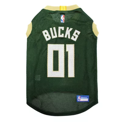 Product Pets First Milwaukee Bucks Mesh Jersey