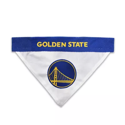 Product Pets First Golden State Warriors Reversible Bandana