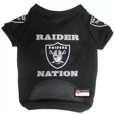 Product Pets First Las Vegas Raiders Raglan Jersey