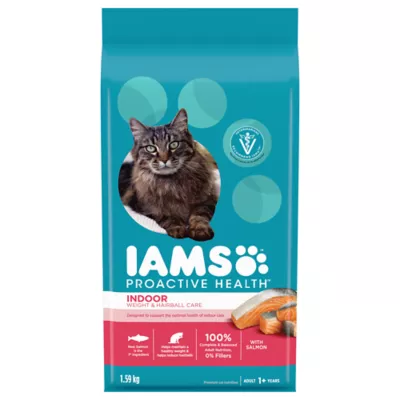 IAMS™ Proactive Health Indoor Adult Dry Cat Food - Salmon - Image 1