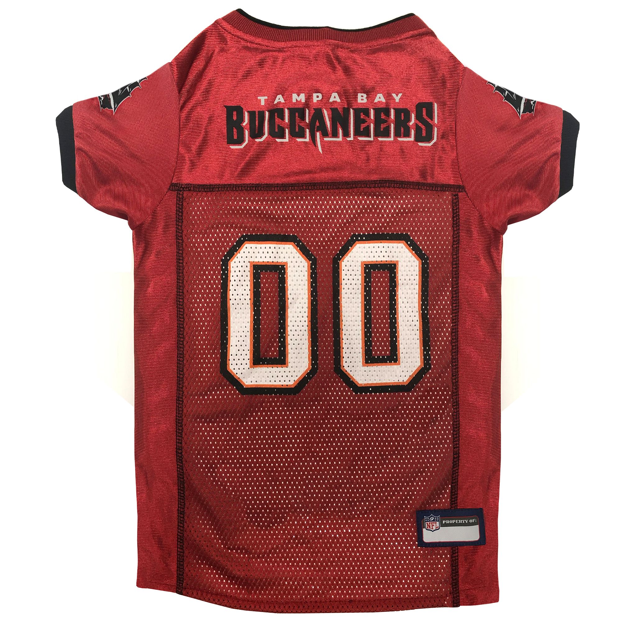 Pets First NFL Tampa Bay Buccaneers Mesh Pet Jersey