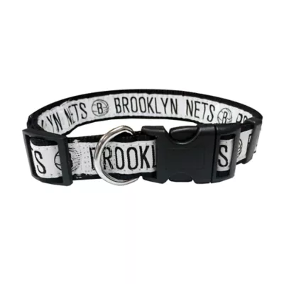 Pets First Brooklyn Nets Dog Collar - Image 1