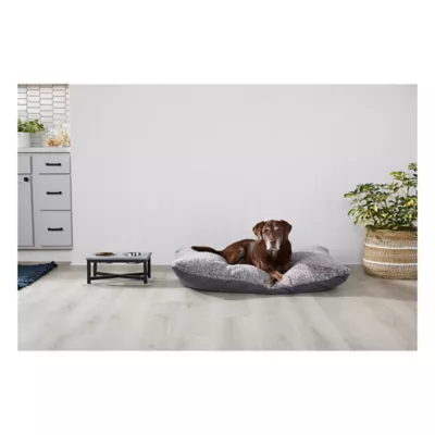 Product Top Paw® Grey Cloud Sherpa Pillow Dog Bed