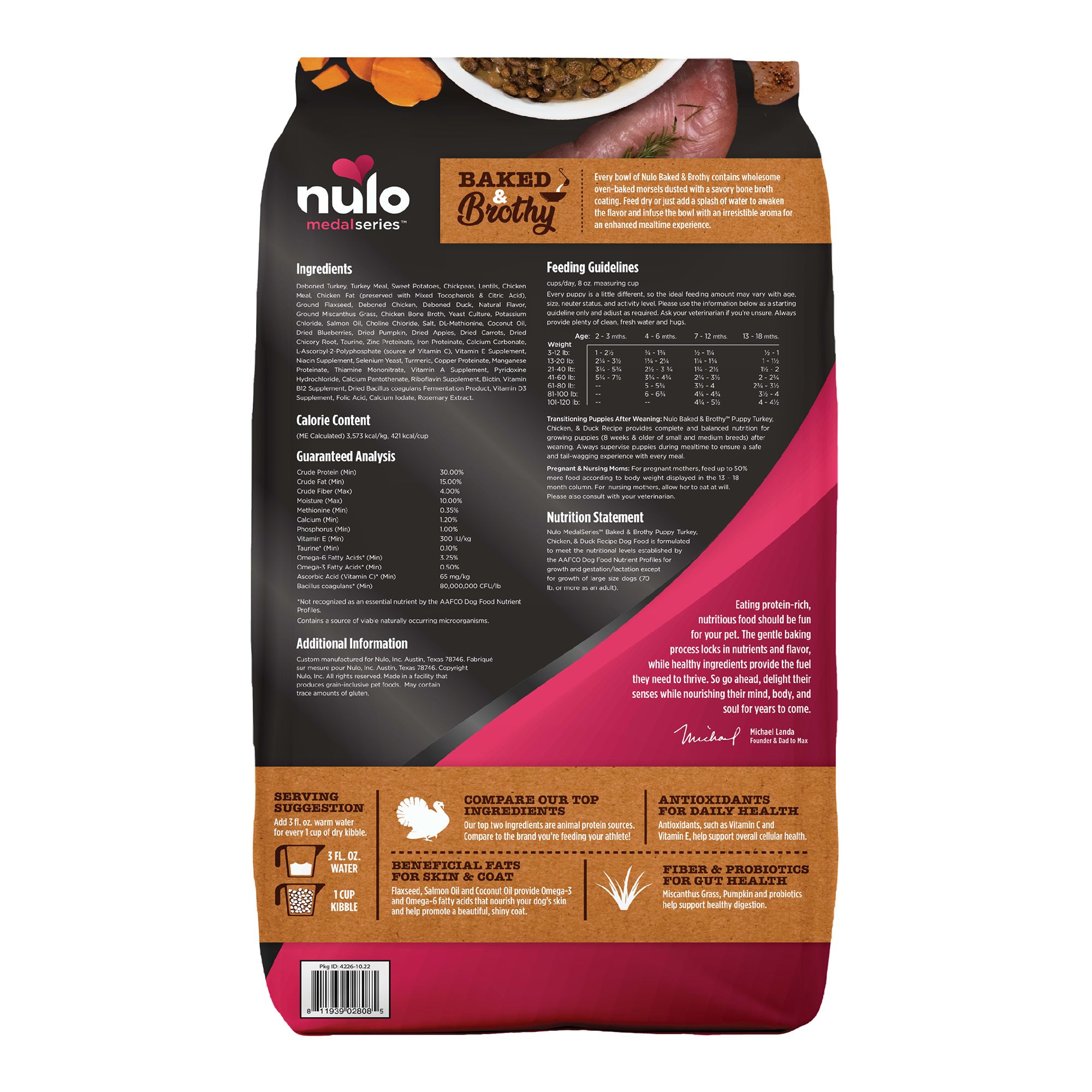 Nulo MedalSeries Puppy Dry Dog Food High Protein Turkey PetSmart in Tustin CA The Market Place