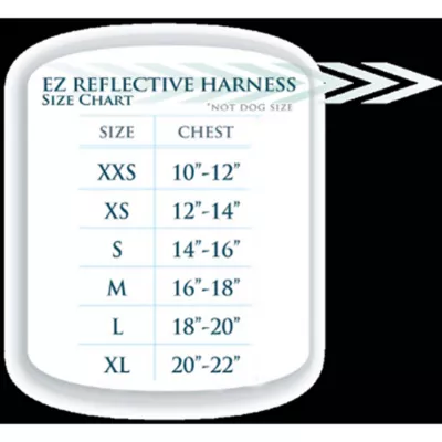 Hip Doggie EZ Mesh Reflective Vest Dog Harness - Image 5