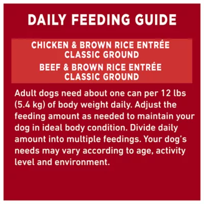 Product Purina ONE SmartBlend Ground Entree Adult Wet Dog Food Variety Pack