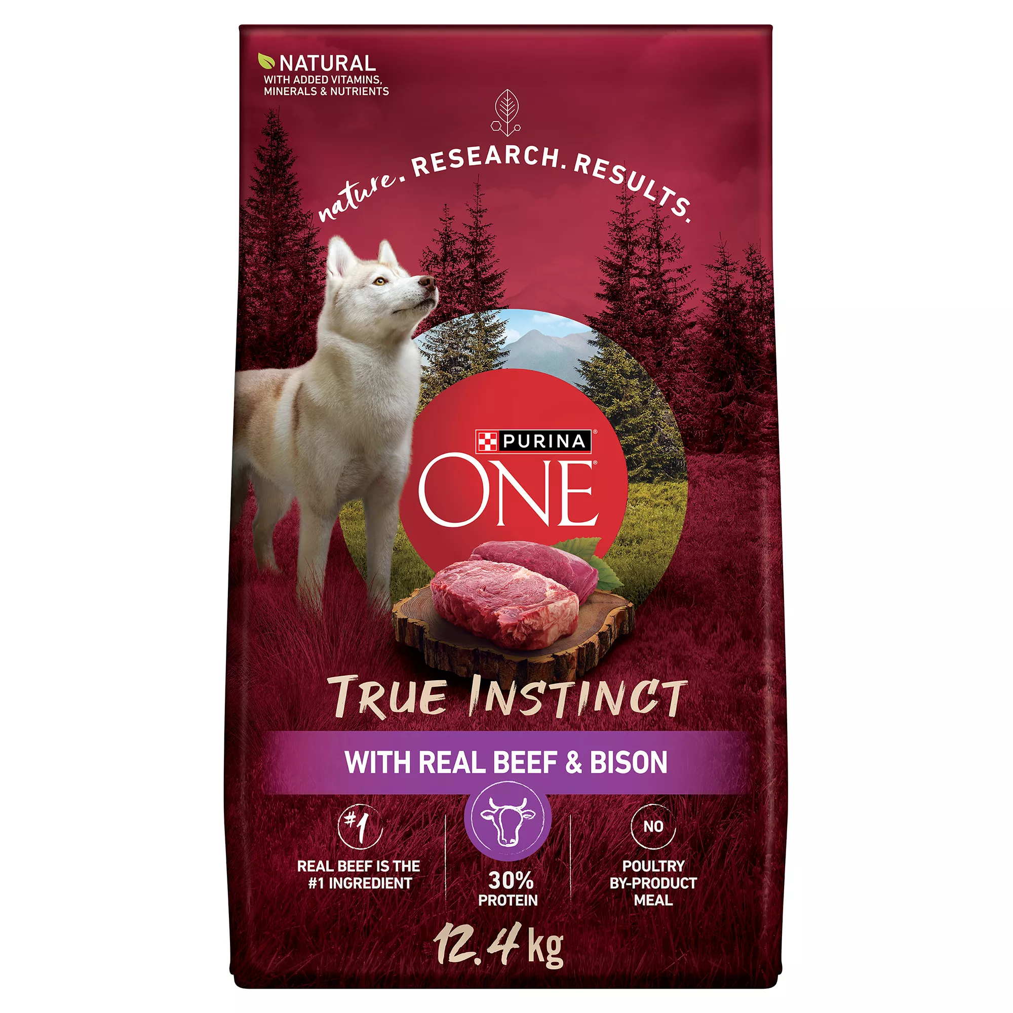 Purina ONE True Instinct Dog Food - Beef & Bison