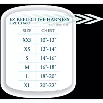Hip Doggie EZ Mesh Reflective Vest Dog Harness - Image 5