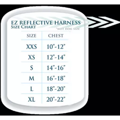 Hip Doggie EZ Mesh Reflective Vest Dog Harness - Image 5