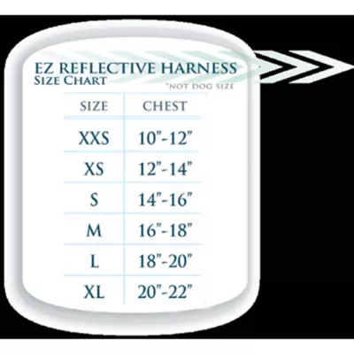 Hip Doggie EZ Mesh Reflective Vest Dog Harness - Image 5