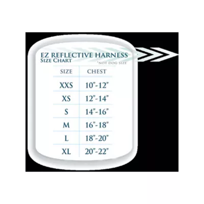 Hip Doggie EZ Mesh Reflective Vest Dog Harness - Image 5