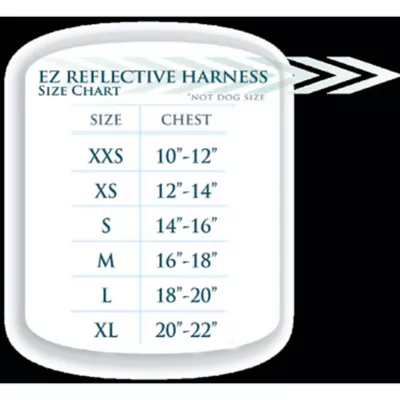 Hip Doggie EZ Mesh Reflective Vest Dog Harness - Image 5