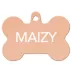 TagWorks® Extra Large Rose Gold Bone Pet ID Tag image thumbnail 1