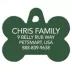 TagWorks® Green Forest Bone Pet ID Tag image thumbnail 2