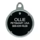 Product TagWorks® "Have Your People Call My People" Blue Circle Pet ID Tag