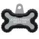 Product TagWorks® Silver & Black Silent Pet ID Tag