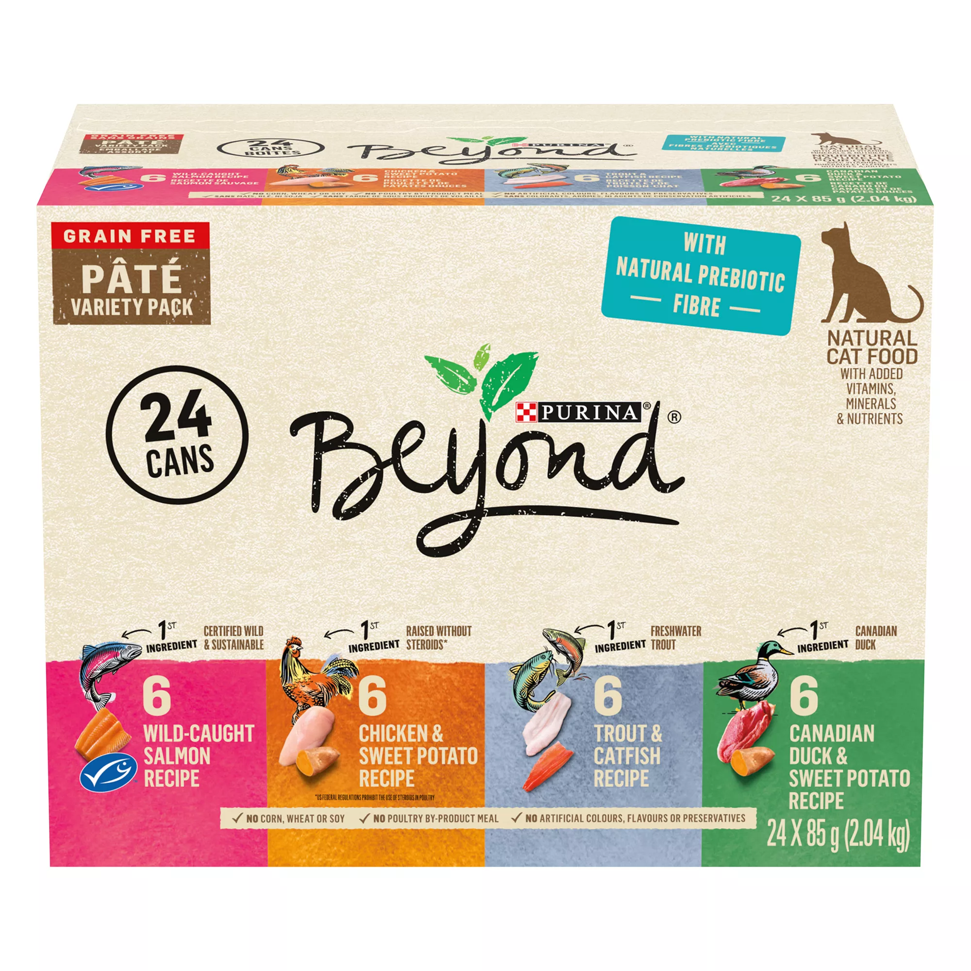 Purina Beyond Grain Free Cat Food Variety Pack