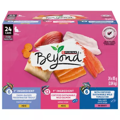 Product Purina Beyond Fish Adult Wet Cat Food Variety Pack