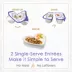 Fancy Feast Wet Cat Food Petites in Gravy, 79.4 g Split Cup Tray image thumbnail 2