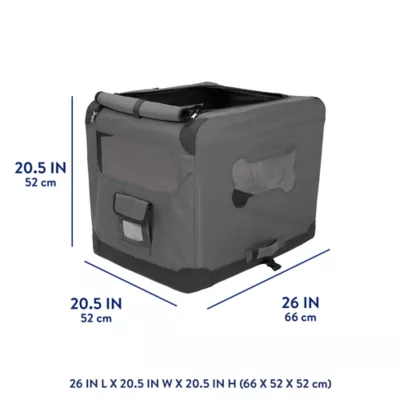 Top Paw® Indoor & Outdoor Portable Dog Crate - Soft Crate; Small, Medium, Large, X-Large - Image 3