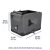 Top Paw® Indoor & Outdoor Portable Dog Crate - Soft Crate; Small, Medium, Large, X-Large image thumbnail 3