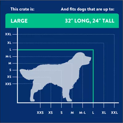 Top Paw® Indoor & Outdoor Portable Dog Crate - Soft Crate; Small, Medium, Large, X-Large - Image 4