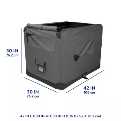 Top Paw® Indoor & Outdoor Portable Dog Crate - Soft Crate; Small, Medium, Large, X-Large - Image 3