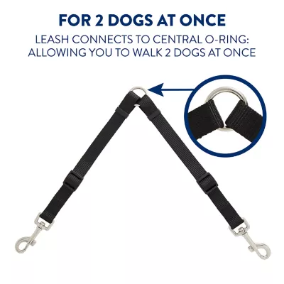 Top Paw Double Coupler Dog Leash