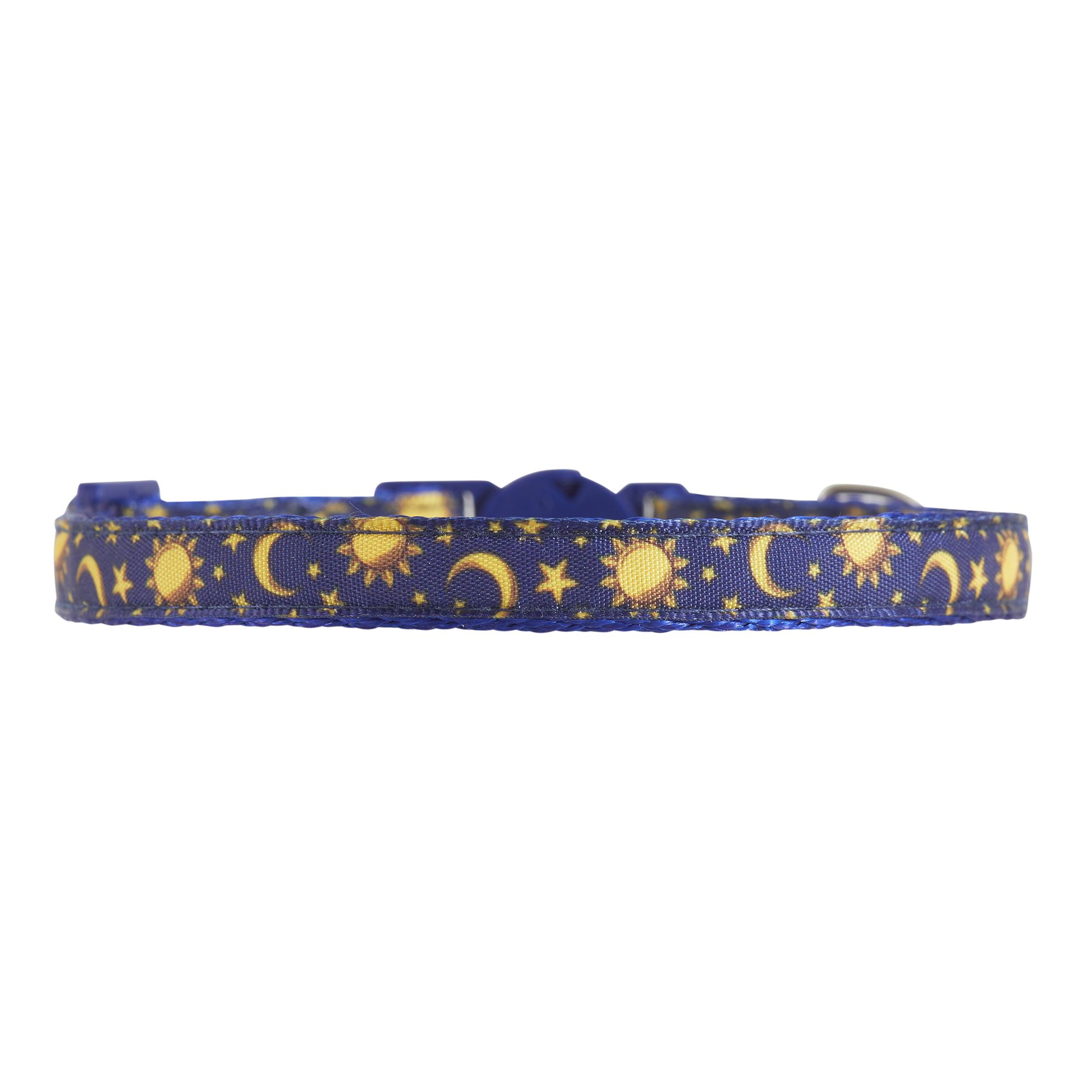Whisker City Moons Stars Breakaway Kitten Cat Collar