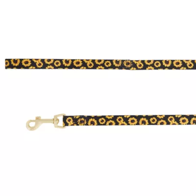 Product Top Paw® Sunflower Dog Leash: 6-ft long, 5/8-in wide