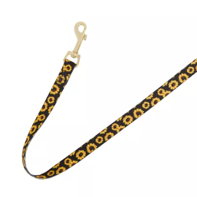 Product Top Paw® Sunflower Dog Leash: 6-ft long, 5/8-in wide