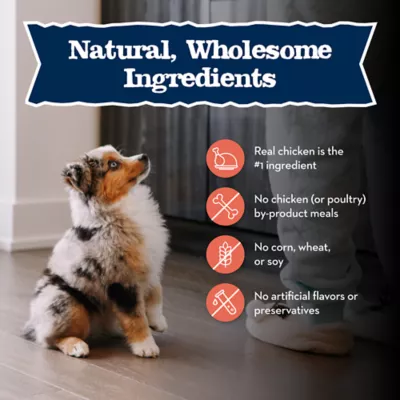 Product Blue Buffalo® Baby BLUE™ Healthy Growth Formula Large Breed Puppy Dry Dog Food - Chicken