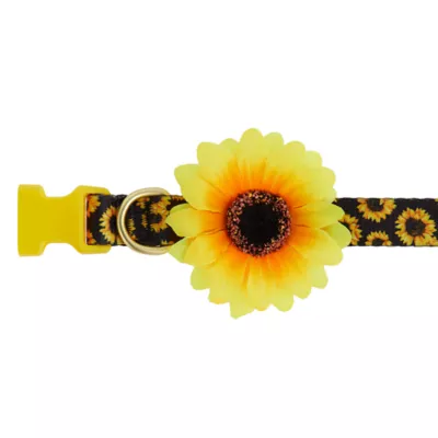 Product Top Paw® Sunflower Adjustable Dog Collar