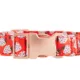 Product Top Paw® Strawberry Neoprene Adjustable Dog Collar