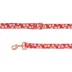 Top Paw® Strawberry Print Neoprene Dog Leash: 4-ft long, 1-in wide image thumbnail 1