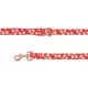 Product Top Paw® Strawberry Print Neoprene Dog Leash: 4-ft long, 1-in wide