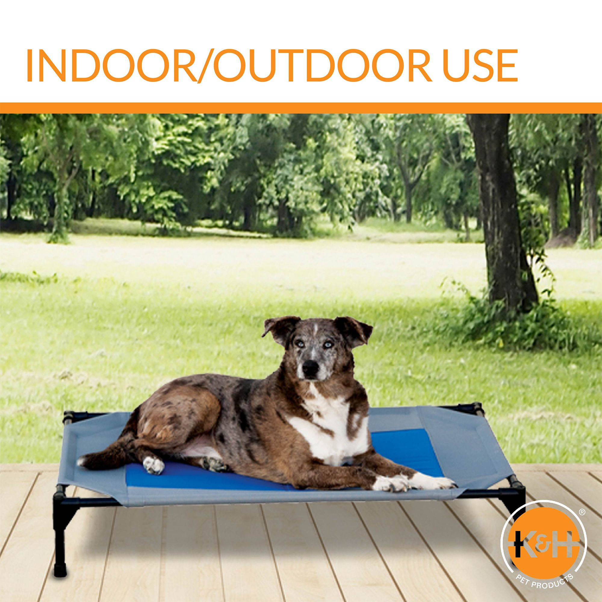 K H Pet Products Coolin Pet Cot Elevated Pet Bed