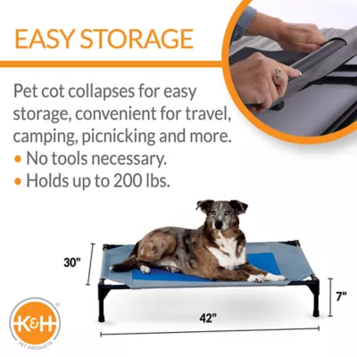 Product K&H Pet Products Coolin' Pet Cot Elevated Pet Bed