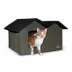 K&H Pet Products Outdoor Unheated Extra-Wide Kitty House image thumbnail 1