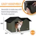 K&H Pet Products Outdoor Unheated Extra-Wide Kitty House image thumbnail 2