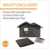 K&H Pet Products Outdoor Unheated Extra-Wide Kitty House image thumbnail 3