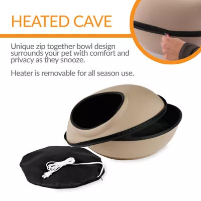 K H Pet Products Thermo Mod Dream Pod Heated Cat Bed