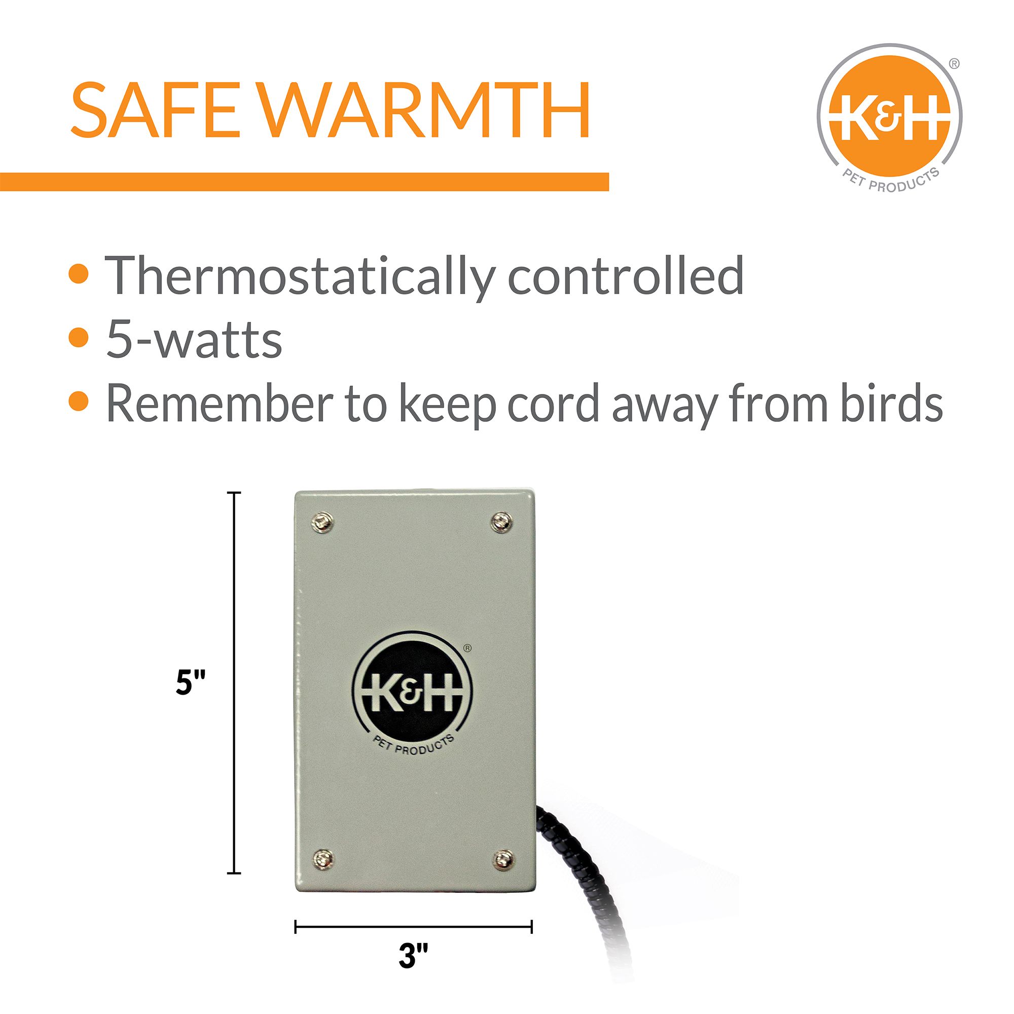 K&H Pet Products Snuggle-Up Bird Warmer - thumbnail 2