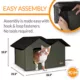 Product K&H Pet Products Outdoor Heated Extra-Wide Kitty House